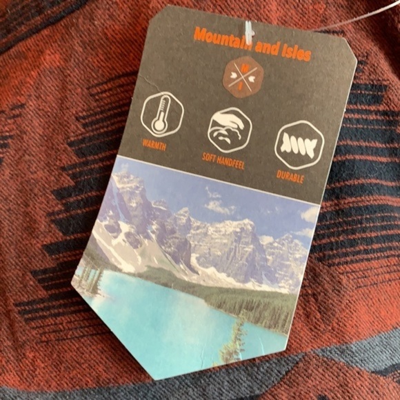 Mountain and Isles Southwestern Shirt Jacket NWT - Picture 9 of 9